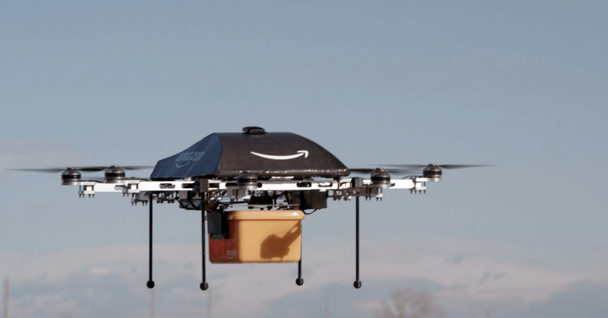 Drone in Delivering